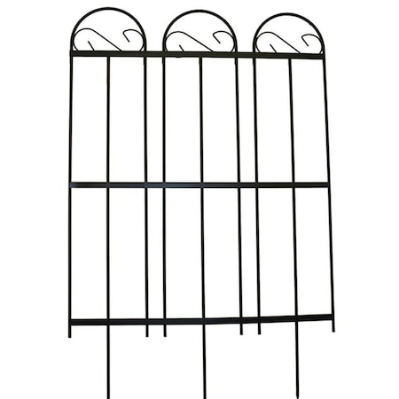 Greengrass Canterbury Fence Border - Black GR2620571